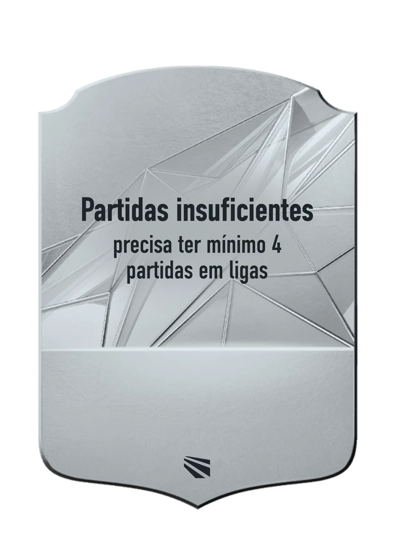 Card ghost — dados insuficientes